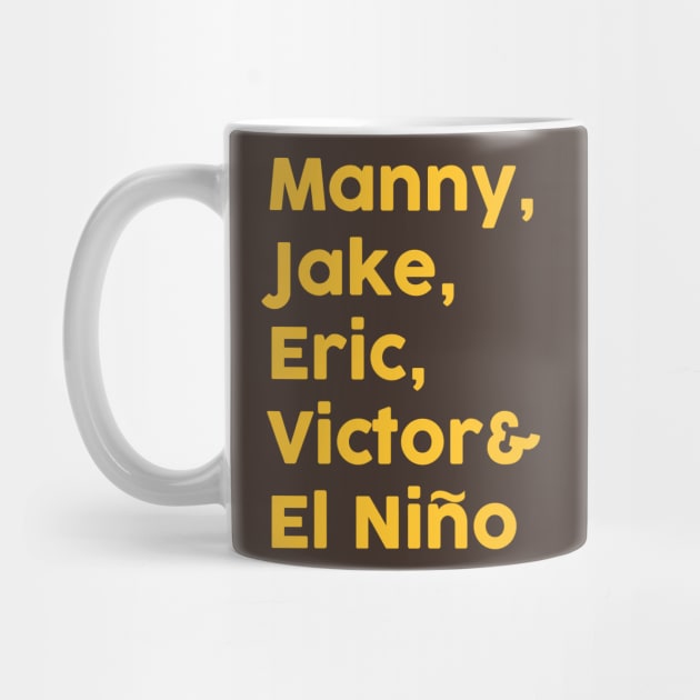 Manny, Jake, Eric, Victor & El Nino by RadioGunk1